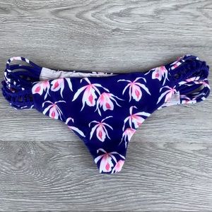 Acacia Swimwear Blue Island Orchid Bottoms